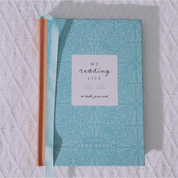 Anne Bogel "My Reading Life" Write in Book Check Journal- Hardcover - Picture 1 of 16